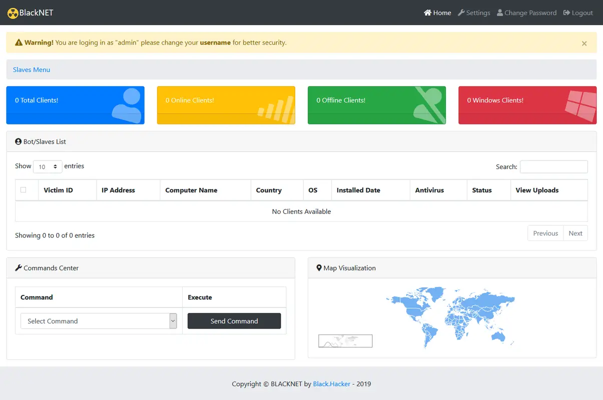 BlackNET v1.0