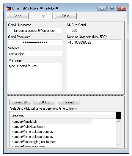 SMS Nuker 2025